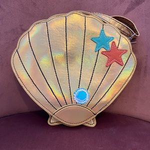 Unique Vintage Shell Mermaid Ariel Crossbody